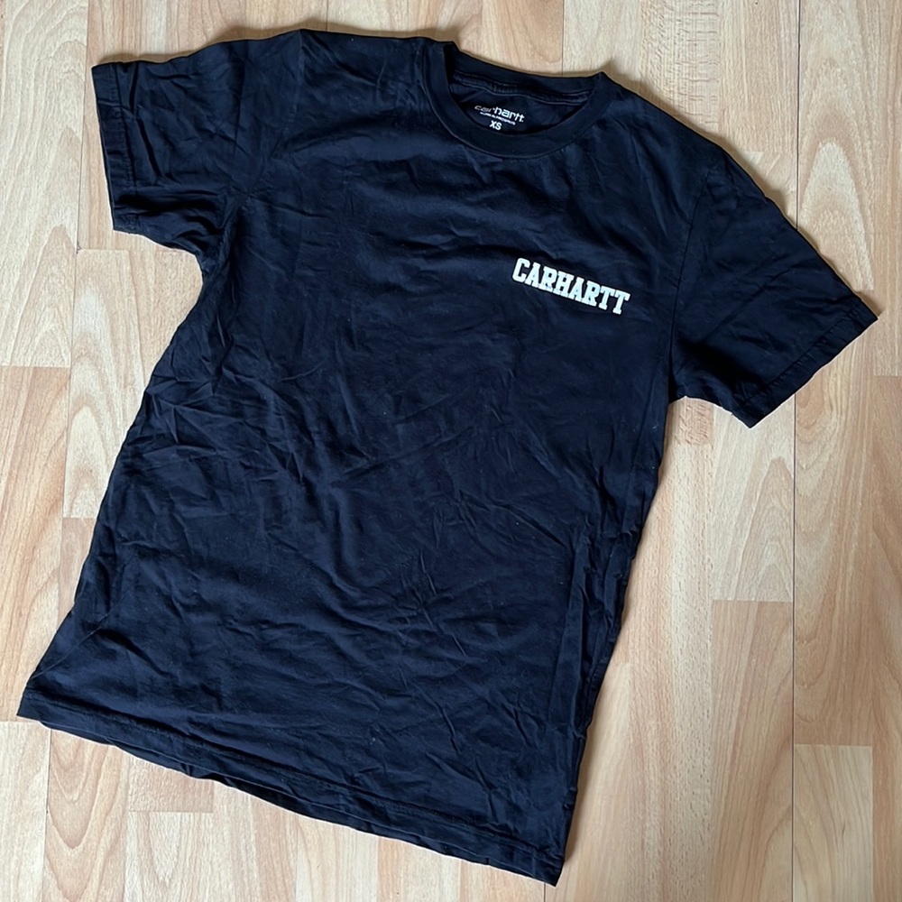 Carhartt Black Short Sleeve Logo Tee